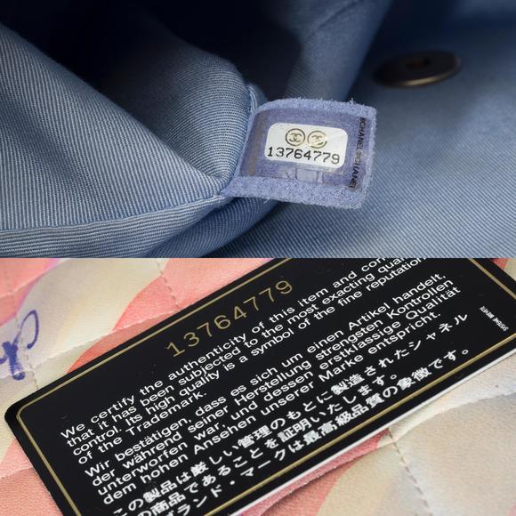 CHANEL Rare Timeless Jumbo Flap Bag Watercolor Print quilted lambskin, MGHW - Picture 8 of 12